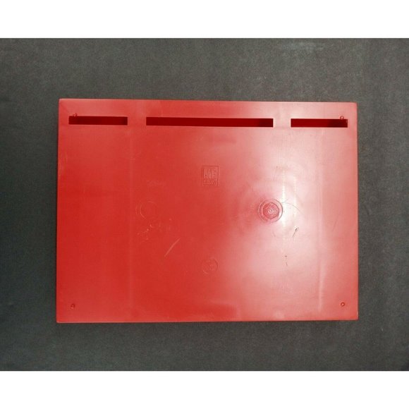 Battleship Red Tray With Ships Pegs Vintage 1967 Replacement Milton Bradley Game - Picture 4 of 5